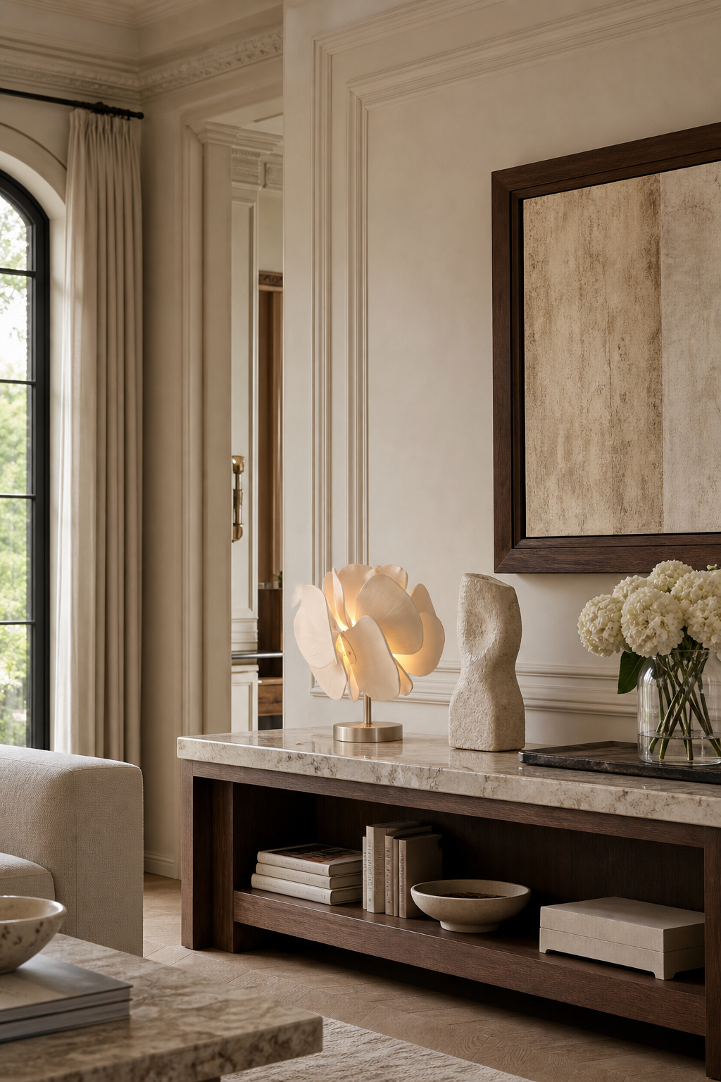 
Petalisse Ceramic Petal Table Lamp