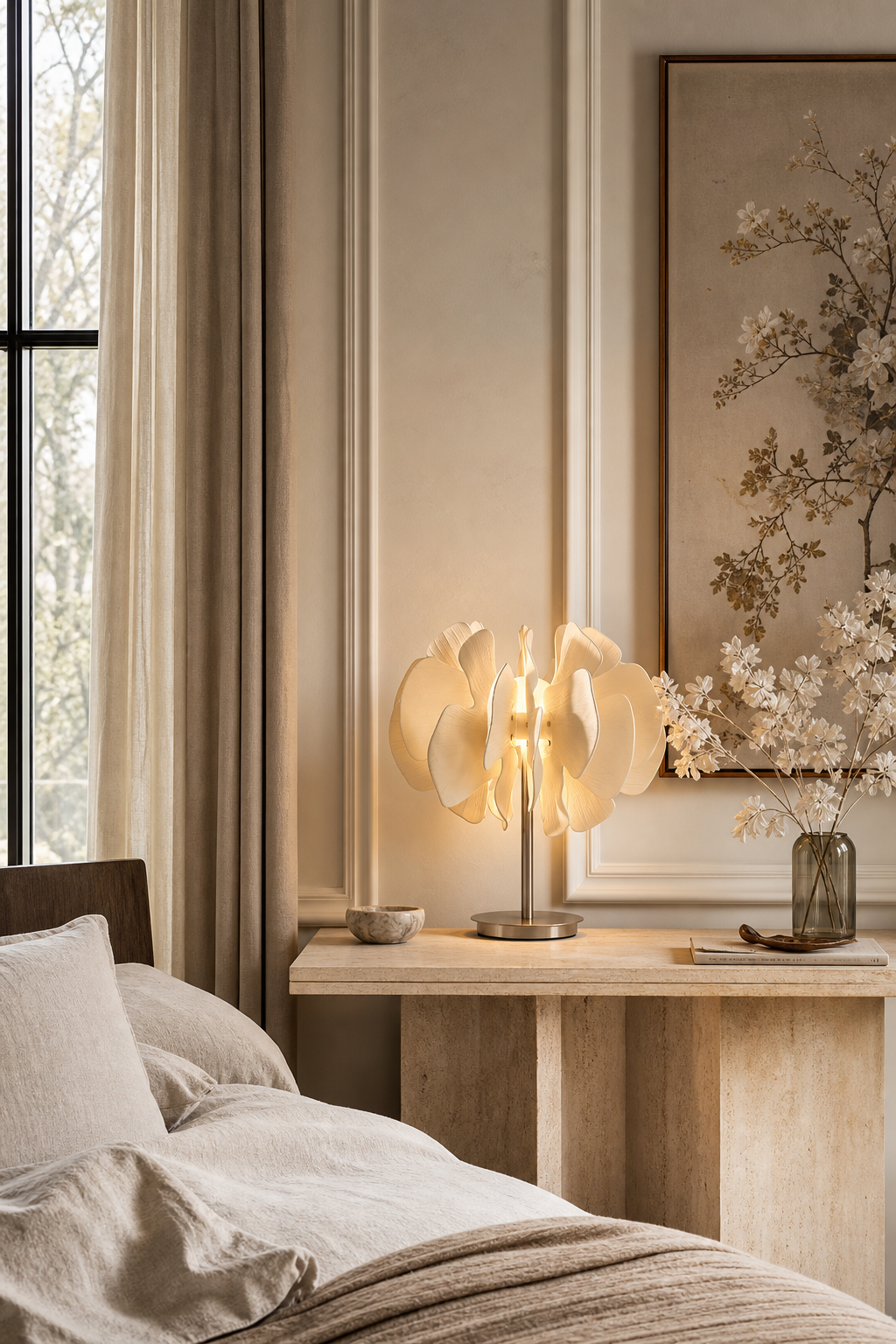 
Petalisse Ceramic Petal Table Lamp