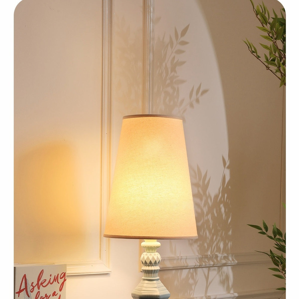 
Pastel Colorful Ceramic Table Lamp
