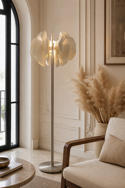 Petalisse Ceramic Petal Floor Lamp