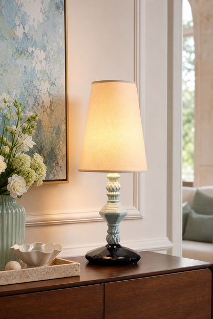 Pastel Colorful Ceramic Table Lamp
