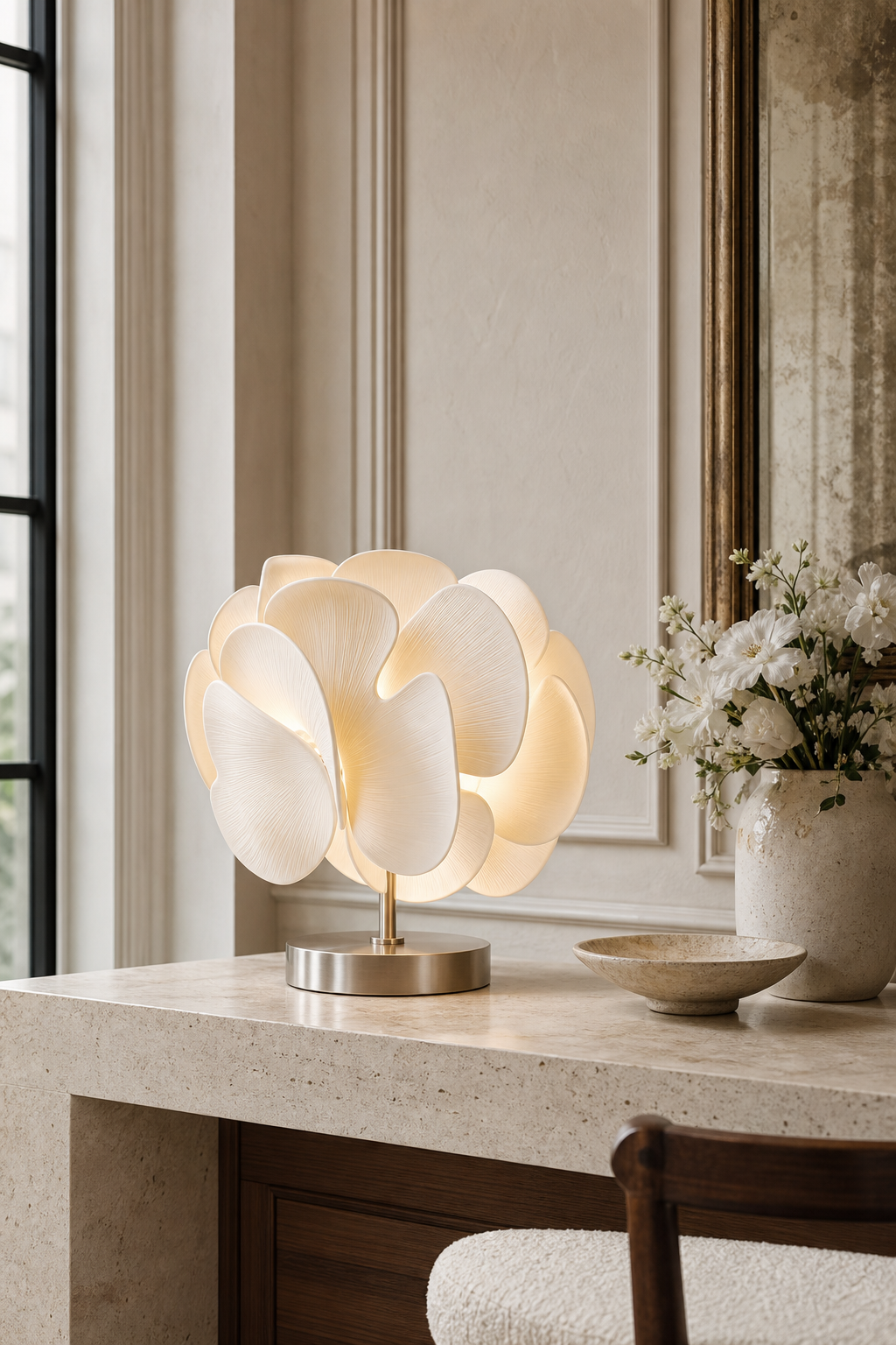 
Petalisse Ceramic Petal Table Lamp